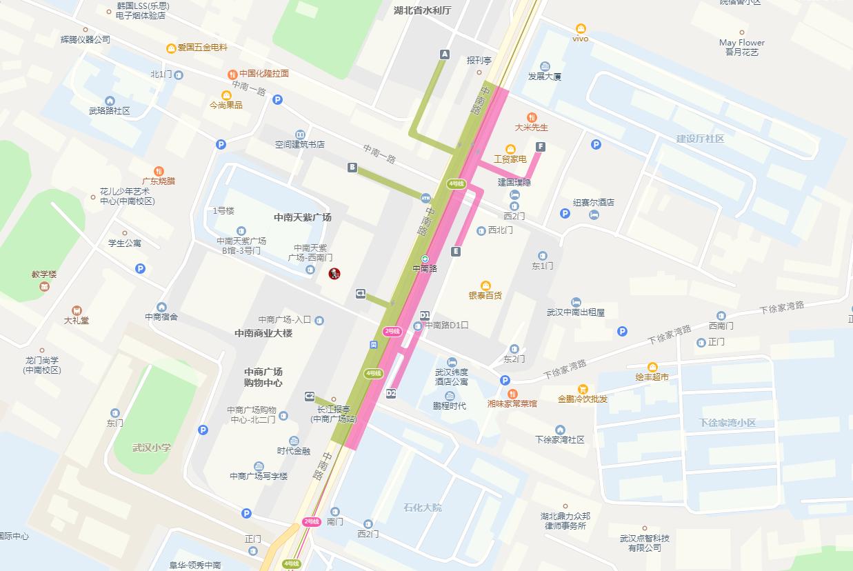 武漢地鐵4線路圖最新動態(tài)